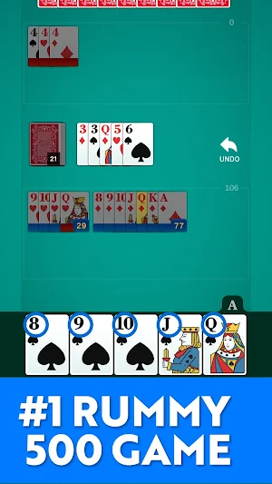 Rummy 500 - Card Game Screenshot 0
