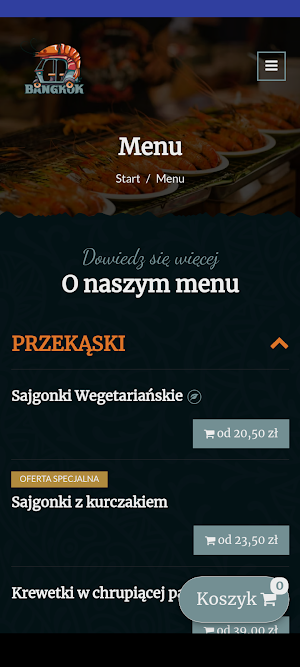 Bangkok Thai Food Screenshot 2