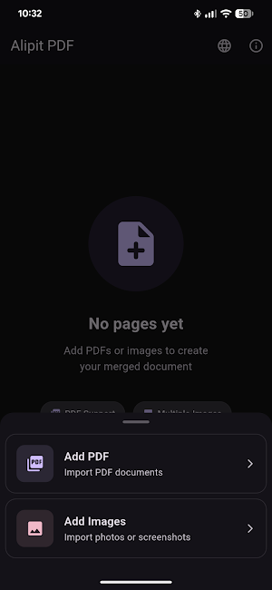 PDFAlipit : AI Scan & Merge Screenshot 1