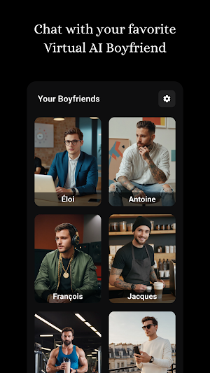 Éloi: French AI Boyfriend Screenshot 1