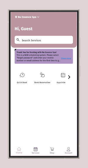 Nu Essence Spa Screenshot 0