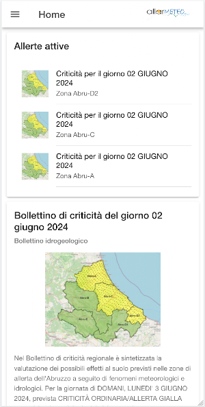 Allarmeteo Screenshot 0