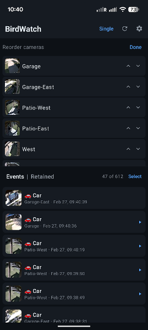 BirdWatch Screenshot 2