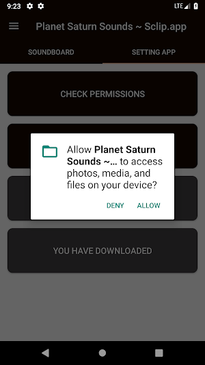 Planet Saturn Sound Collections ~ Sclip.app Screenshot 1