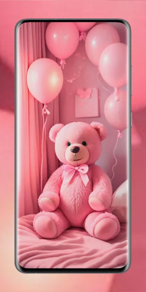 Cute Teddy Bear Wallpaper Screenshot 0