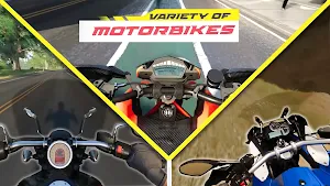 Traffic Bike Rush Driving City Screenshot 3