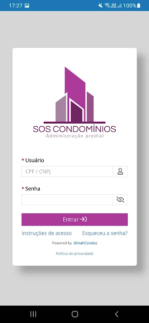 SOS Condomínios Screenshot 0
