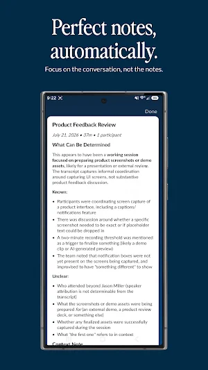 Contio: AI Meeting Assistant Screenshot 2