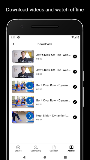 MS Workouts Screenshot 1