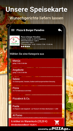 Burger Paradies Magdeburg Screenshot 3