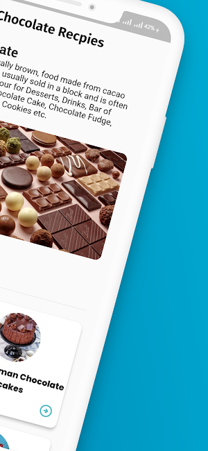 Chocolate Recipes Screenshot 1