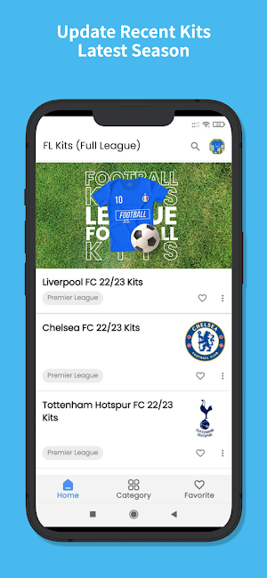 Kits Football League 23 Screenshot 0