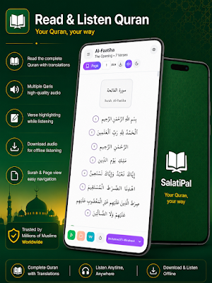 Muslim Salat Quran & Qibla Screenshot 1
