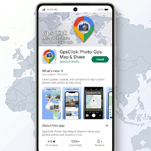 GPS Click – GPS Map Camera Screenshot 0