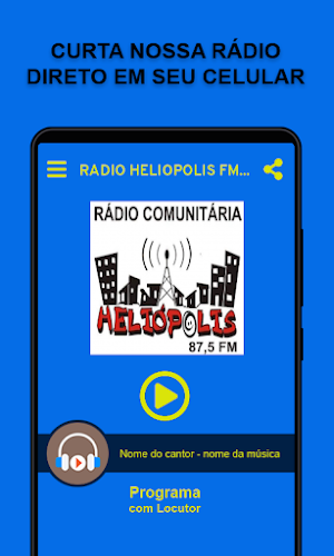 Rádio Heliópolis Fm Screenshot 1