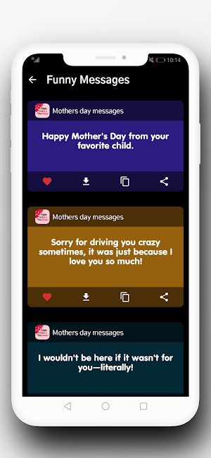 happy mothers day messages Screenshot 3