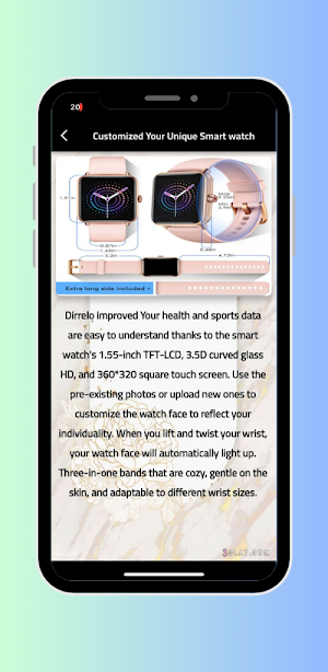 Dirrelo Smart Watch Guide Screenshot 2