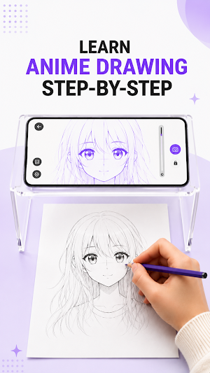 AR Drawing: Trace & Draw Anime Screenshot 0