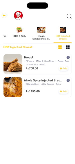 Haq Bahoo foods Screenshot 1