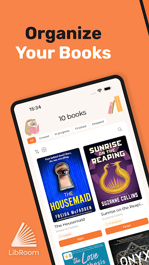 LibRoom – Book Tracker Screenshot 0