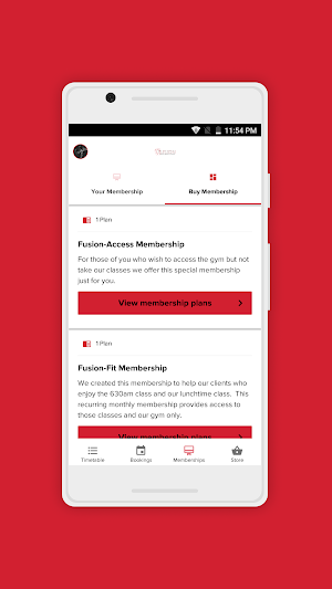 Fusion Health & Fitness Screenshot 2