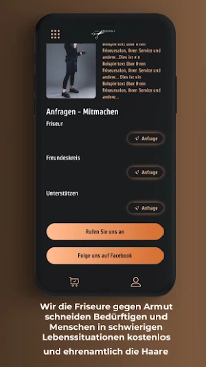 Friseure gegen Armut Screenshot 1