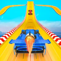 Jet Car Stunts Ramp Car Jumping: Stunt Car Games