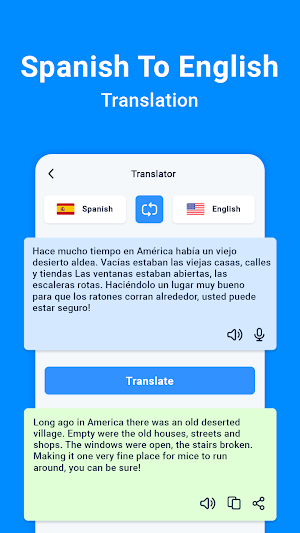 Spanish To English Translator Screenshot 1