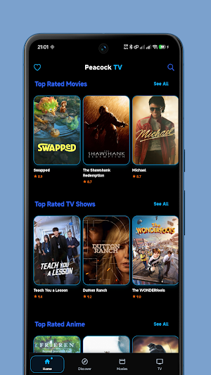 Peacock Tv : Movies & Tv shows Screenshot 3