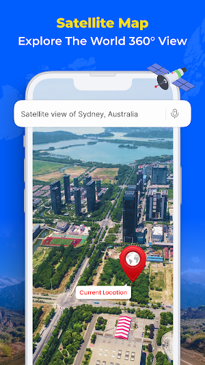 GPS Map Camera & Navigation Screenshot 1