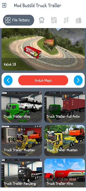 Mod Bussid Truck Trailer Screenshot 3