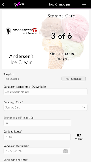 MyBon for Business Screenshot 2