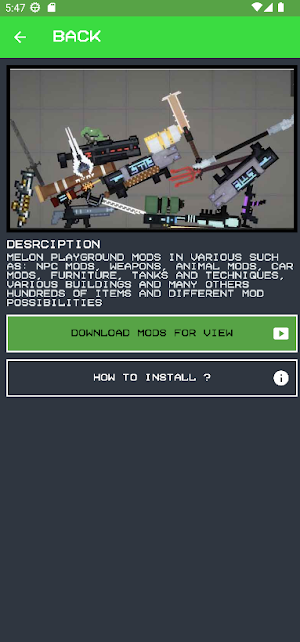 Addons Mod For Melon Playgroud Screenshot 2