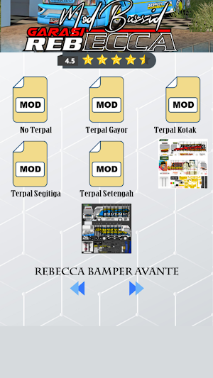 Mod Bussid Garasi Rebecca Screenshot 3