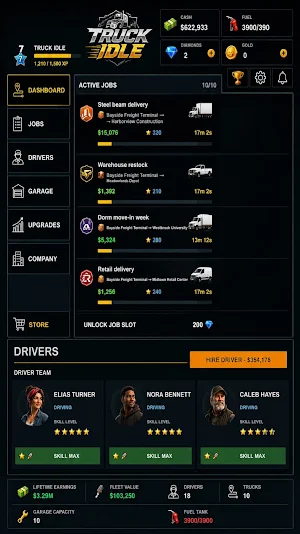 Truck Fleet Manager Screenshot 2