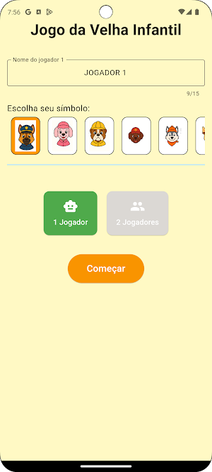 Jogo da Velha Infantil Screenshot 1