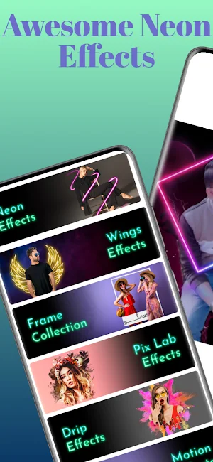 Neon X Photo Editor: Photo Art Screenshot 0