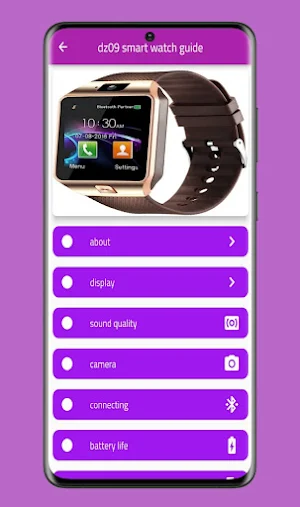 Dz09 Smart Watch Guide Screenshot 1