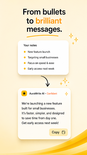AuraWrite AI - Rewrite Styles Screenshot 3