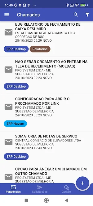 Pro Chamado Screenshot 0