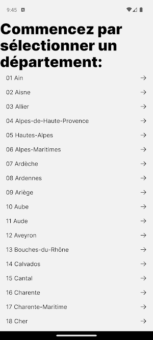 Communes de France Screenshot 0