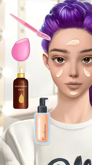 Skincare Star: Makeover Story Screenshot 0