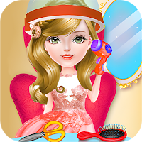 Girls hairdresser salon