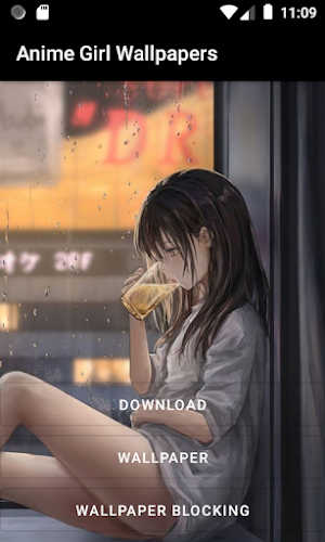 Anime Wallpaper Girl Cute 2022 Screenshot 2