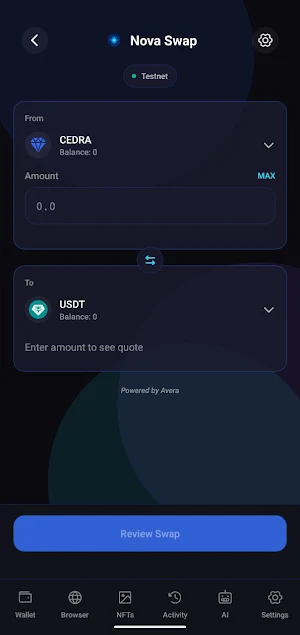 Nova Wallet Screenshot 0