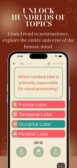 MenteQ: Psychology Quiz Screenshot 1