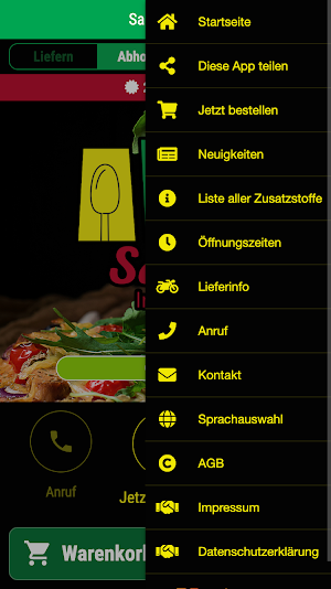 Sara Imbiss Screenshot 2