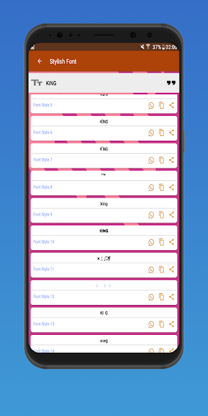 Stylish Name Fonts For frefir games Screenshot 1