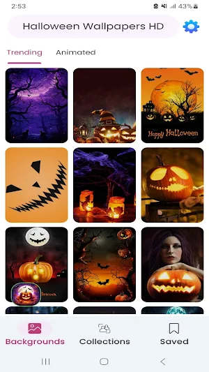 Halloween Wallpapers HD Screenshot 0