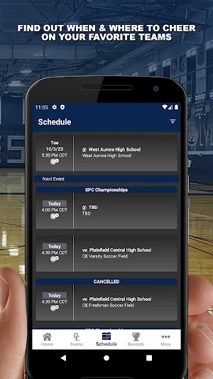 Oswego East Wolves Screenshot 1